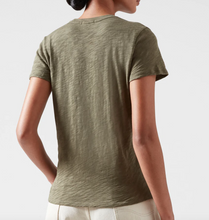 Load image into Gallery viewer, ATM Schoolboy Crew Neck in Army
