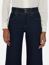 Load image into Gallery viewer, Frame The Seamed Wide Trouser - Rinse