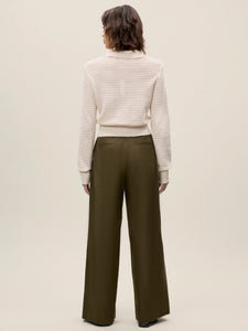 Rebecca Taylor Fern Knit Sweater - Beige