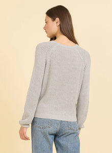 One Grey Day Raleigh Pullover Heather Grey