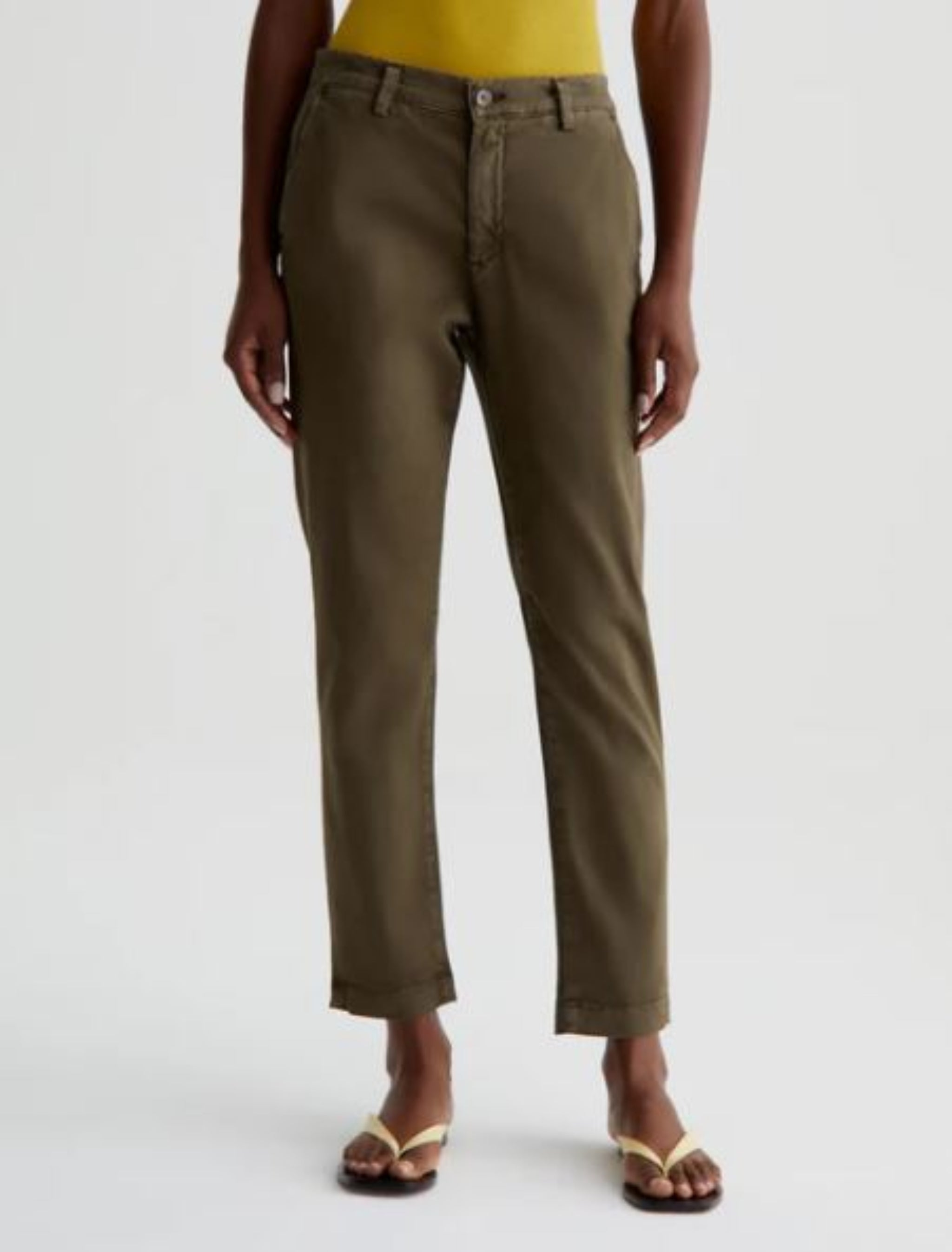 AG Caden Trousers - Sulfur Shady Moss