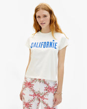 Load image into Gallery viewer, Clare V Classic Tee Californie - Cream