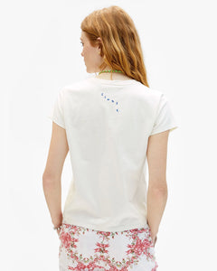 Clare V Classic Tee Californie - Cream