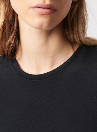 Majestic Filatures - Soft Touch Short Sleeve Crewneck - Black