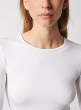 Load image into Gallery viewer, Majestic Filatures Soft Touch Long Sleeve Crewneck - White