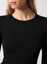 Load image into Gallery viewer, Majestic Filatures Soft Touch Crewneck Long Sleeve - Black