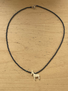 Silver Oaks Farm Vintage “Crackerjack”  Donkey Necklace