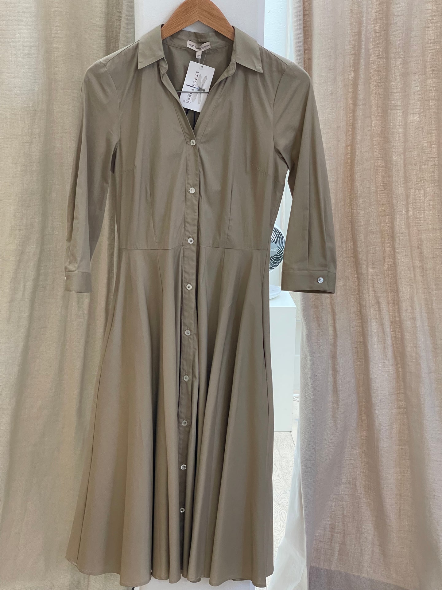 Camicettasnob Jackie O Dress - Khaki