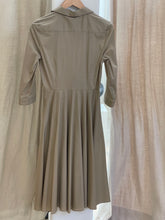 Load image into Gallery viewer, Camicettasnob Jackie O Dress - Khaki