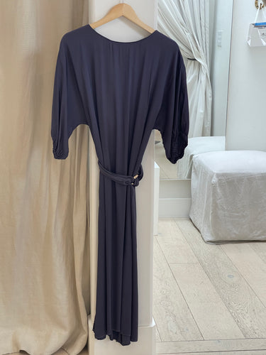 Velvet Laurel Dress - Armour