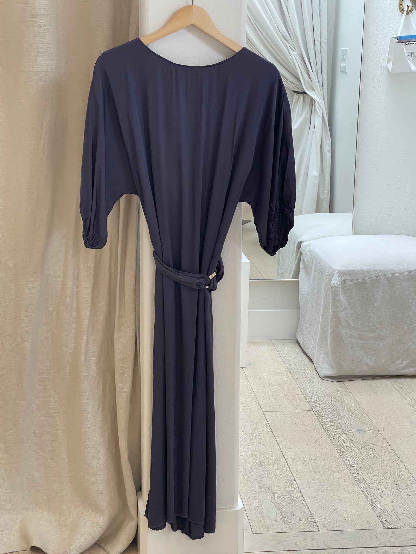 Velvet Laurel Dress - Armour