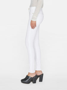 Frame Le High Skinny - White