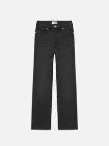 Frame Le Sleek Straight Kerry Jean - Black