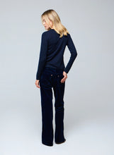 Load image into Gallery viewer, Majestic Filatures Cashmere Long Sleeve Crewneck - Marine