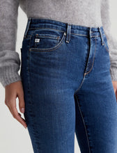 Load image into Gallery viewer, AG Prima Mid Rise Cigarette Leg - Medium Blue Vapor Wash