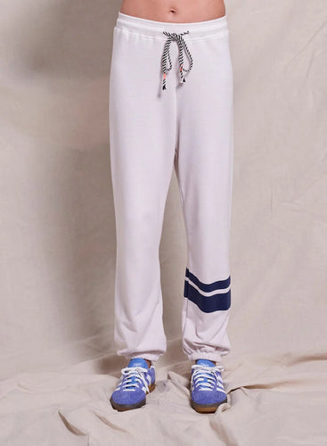 Sundry Basic SweatPant - Double Stripe Oyster