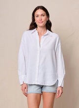 Load image into Gallery viewer, Stateside Linen Oversized Shirt - White