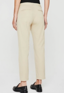 AG Caden Trouser in Cream Froth