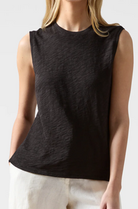 ATM Sleeveless Schoolboy in Black