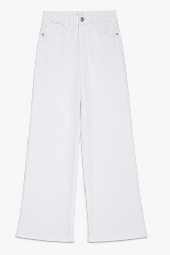 Frame Le Slim Palazzo Jeans in White