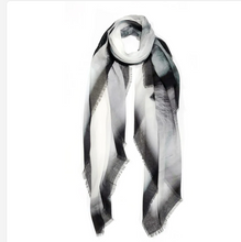 Load image into Gallery viewer, Wild Horse White Horse Scarf