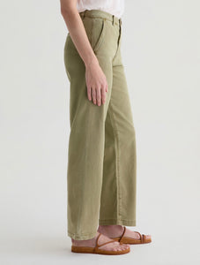 AG Caden Straight Trouser - Sulfur Basil