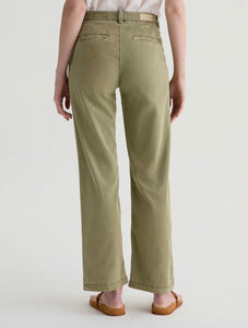 AG Caden Straight Trouser - Sulfur Basil
