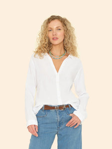 Xirena Scout Shirt - White
