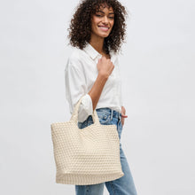 Load image into Gallery viewer, Sol and Selene Sky&#39;s The Limit Medium Woven Neoprene Tote - Multiple Colors