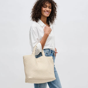 Sol and Selene Sky's The Limit Medium Woven Neoprene Tote - Multiple Colors