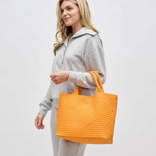 Load image into Gallery viewer, Sol and Selene Sky&#39;s The Limit Medium Woven Neoprene Tote - Multiple Colors