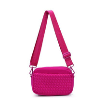 Load image into Gallery viewer, Inspiration Woven Neoprene Crossbody: Chocolate