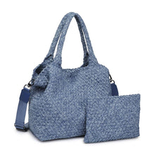 Load image into Gallery viewer, Sky's The Limit - Medium Denim Tote: Denim