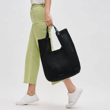 Load image into Gallery viewer, Sol Selene Zenith Zen - Hand Woven Knot Tote: Nude