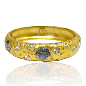 TAT2 GOLD REDONDO BANGLE