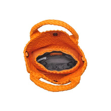 Load image into Gallery viewer, Sky's The Limit - Woven Neoprene Small Crossbody: Navy Nude