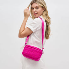 Load image into Gallery viewer, Inspiration Woven Neoprene Crossbody: Chocolate