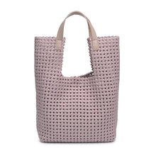Load image into Gallery viewer, Sol Selene Zenith Zen - Hand Woven Knot Tote: Nude
