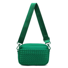 Load image into Gallery viewer, Inspiration Woven Neoprene Crossbody: Chocolate