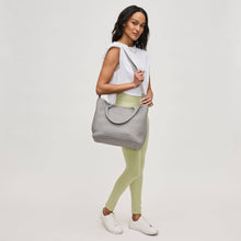 Load image into Gallery viewer, Sky's The Limit - Medium Tote: Cream