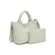 Load image into Gallery viewer, Sky's The Limit - Small Laced Up Eco-Edition Crossbody: Black
