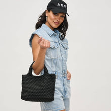 Load image into Gallery viewer, Sky's The Limit - Small Laced Up Eco-Edition Crossbody: Black
