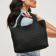 Load image into Gallery viewer, Sky's The Limit - Small Laced Up Eco-Edition Crossbody: Black