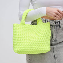 Load image into Gallery viewer, Sky's The Limit - Woven Neoprene Small Crossbody: Navy Nude