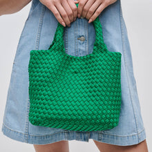 Load image into Gallery viewer, Sky's The Limit - Woven Neoprene Small Crossbody: Navy Nude