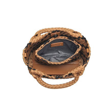 Load image into Gallery viewer, Sky's The Limit - Woven Neoprene Small Crossbody: Navy Nude