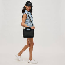 Load image into Gallery viewer, Sky's The Limit - Small Laced Up Eco-Edition Crossbody: Black