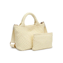 Load image into Gallery viewer, Sky's The Limit - Small Laced Up Eco-Edition Crossbody: Black