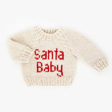 Load image into Gallery viewer, Santa Baby Crew Neck Sweater Baby &amp; Toddler
: 6-12 months