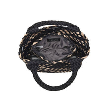 Load image into Gallery viewer, Sky's The Limit - Woven Neoprene Small Crossbody: Navy Nude